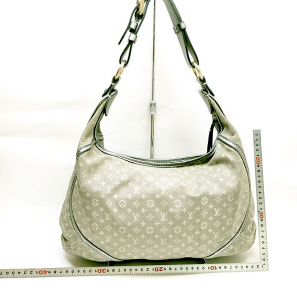 Louis Vuitton handbag Lv Manon MM grey monogram mini lin handbag - Picture 2 of 8